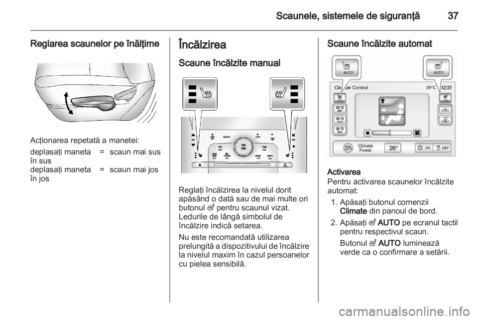OPEL AMPERA 2012 Manual de utilizare (in Romanian) OPEL AMPERA 2012 Manual de utilizare (in Romanian)