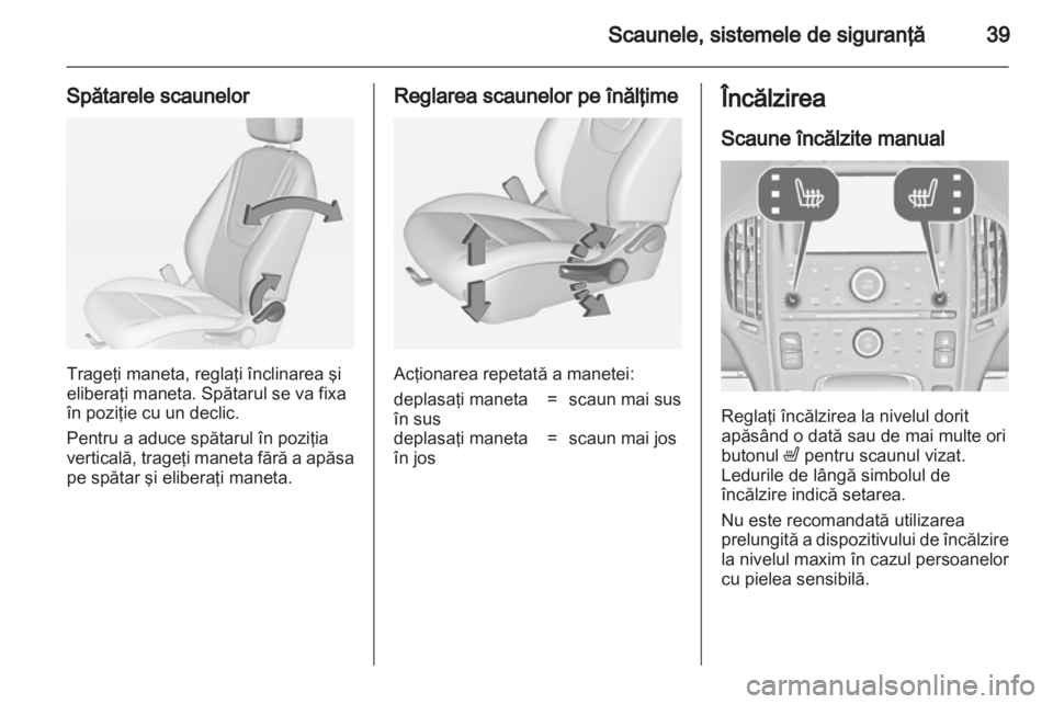 OPEL AMPERA 2012.5  Manual de utilizare (in Romanian) 