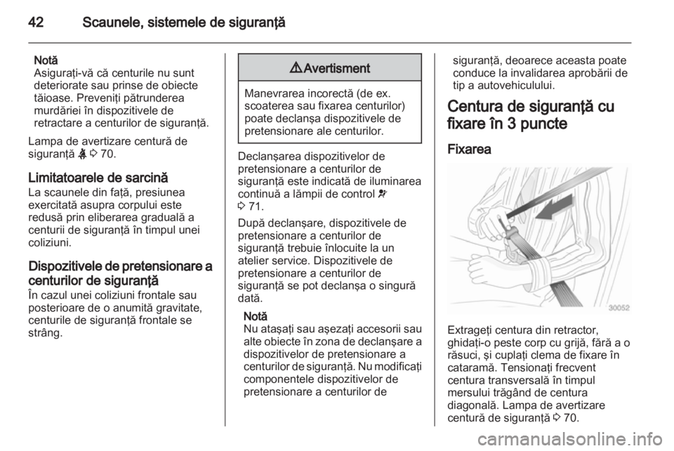 OPEL AMPERA 2012.5  Manual de utilizare (in Romanian) 