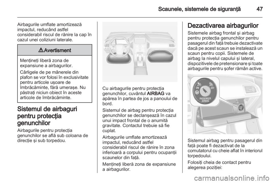 OPEL AMPERA 2012.5  Manual de utilizare (in Romanian) 