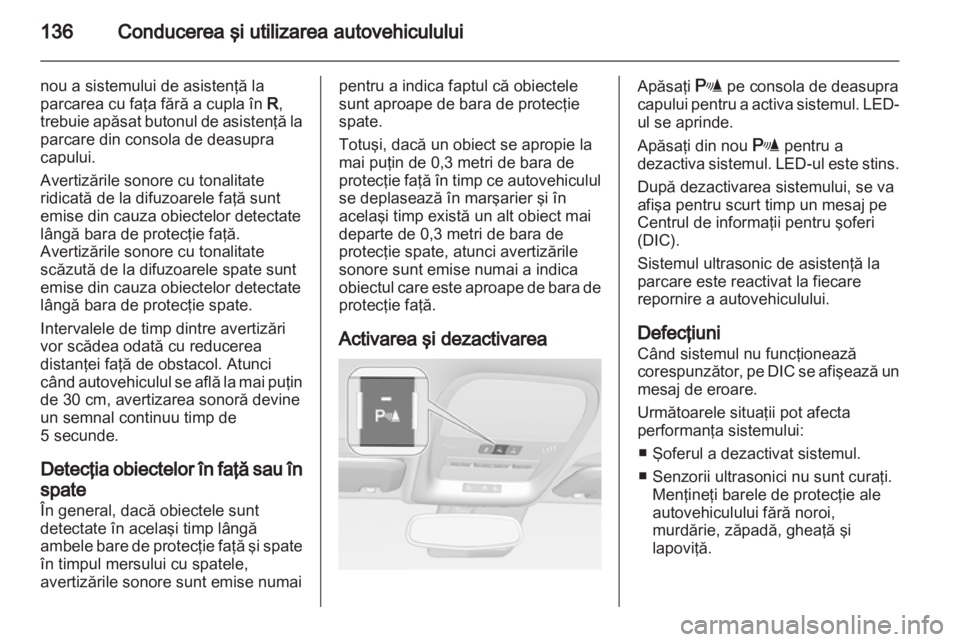 OPEL AMPERA 2013 Manual de utilizare (in Romanian) OPEL AMPERA 2013 Manual de utilizare (in Romanian)