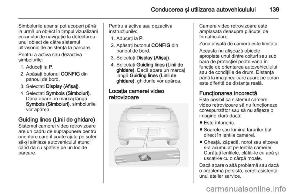 OPEL AMPERA 2013 Manual de utilizare (in Romanian) OPEL AMPERA 2013 Manual de utilizare (in Romanian)