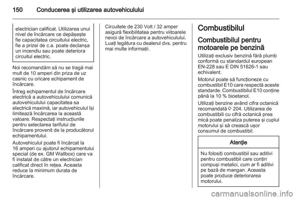 OPEL AMPERA 2013 Manual de utilizare (in Romanian) OPEL AMPERA 2013 Manual de utilizare (in Romanian)