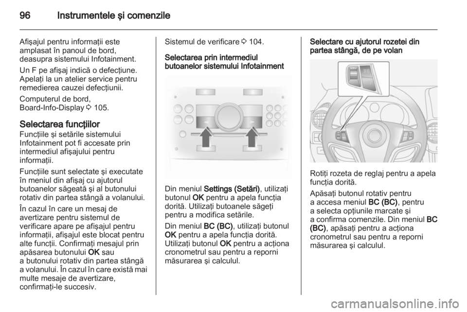OPEL ANTARA 2011  Manual de utilizare (in Romanian) 