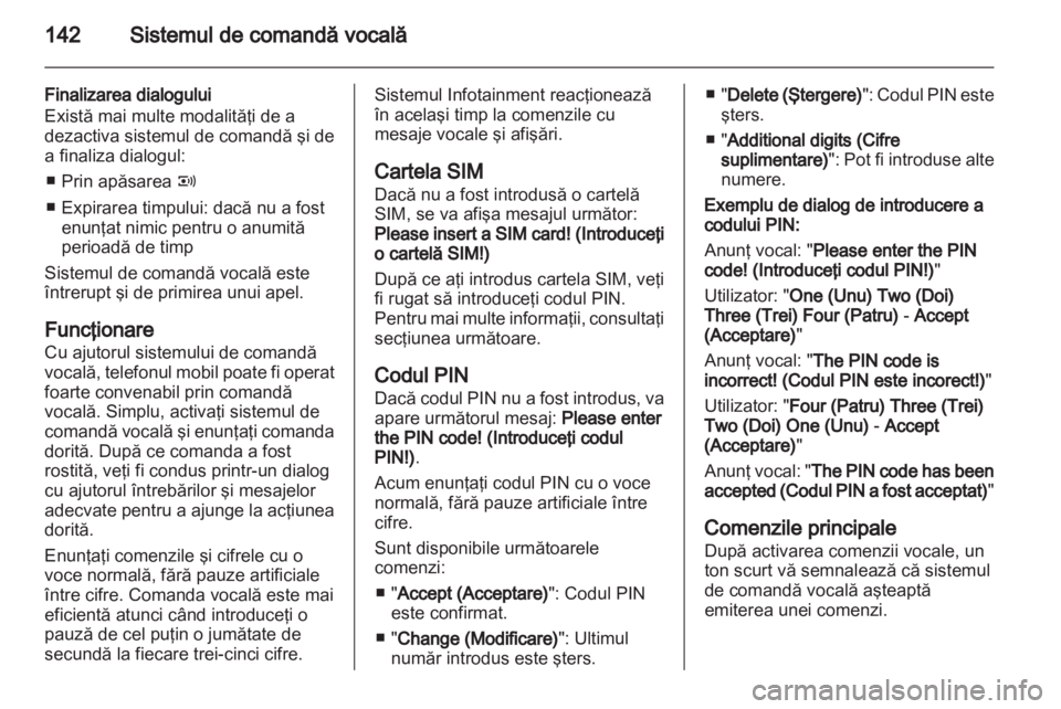 OPEL ANTARA 2012  Manual pentru sistemul Infotainment (in Romanian) 