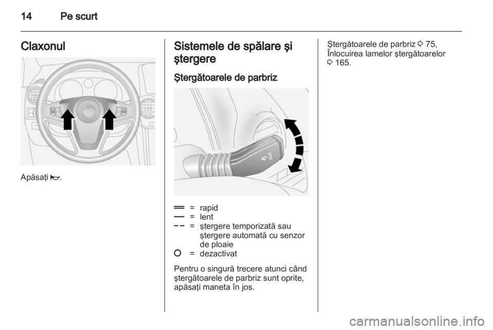 OPEL ANTARA 2012.5  Manual de utilizare (in Romanian) 