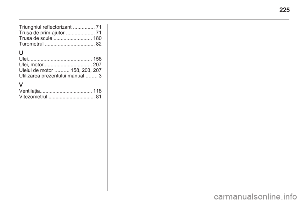 OPEL ANTARA 2012.5  Manual de utilizare (in Romanian) 