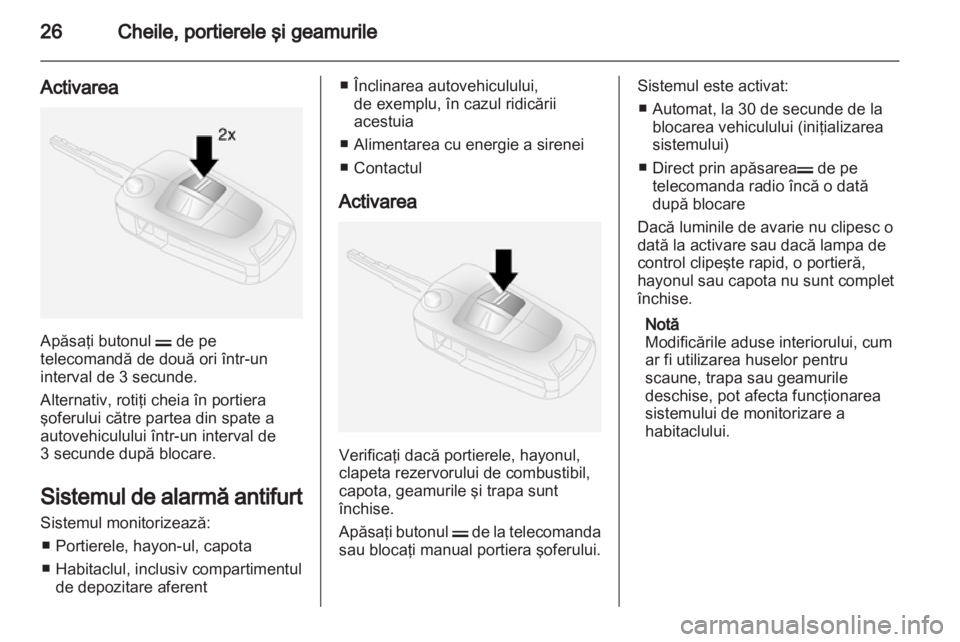 OPEL ANTARA 2012.5  Manual de utilizare (in Romanian) 