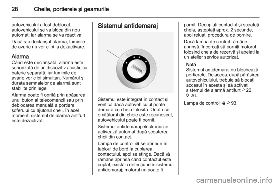 OPEL ANTARA 2012.5  Manual de utilizare (in Romanian) 