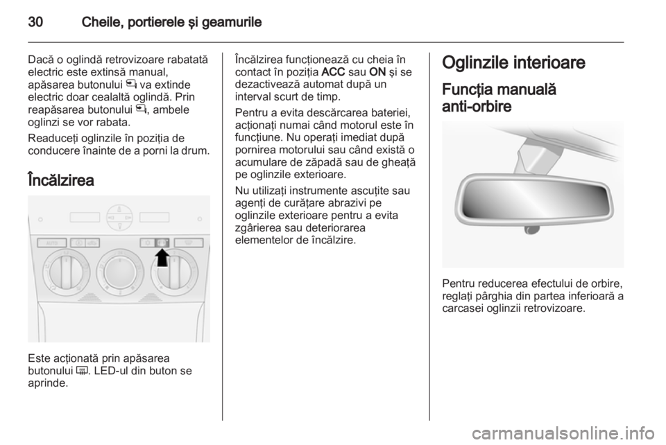 OPEL ANTARA 2012.5  Manual de utilizare (in Romanian) 