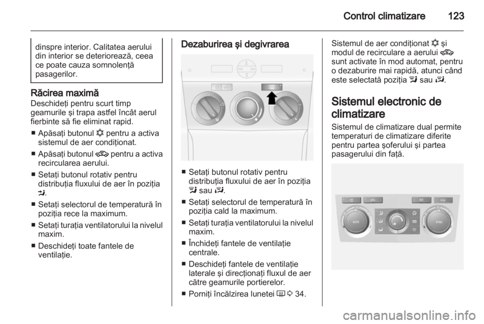 OPEL ANTARA 2013.5  Manual de utilizare (in Romanian) 