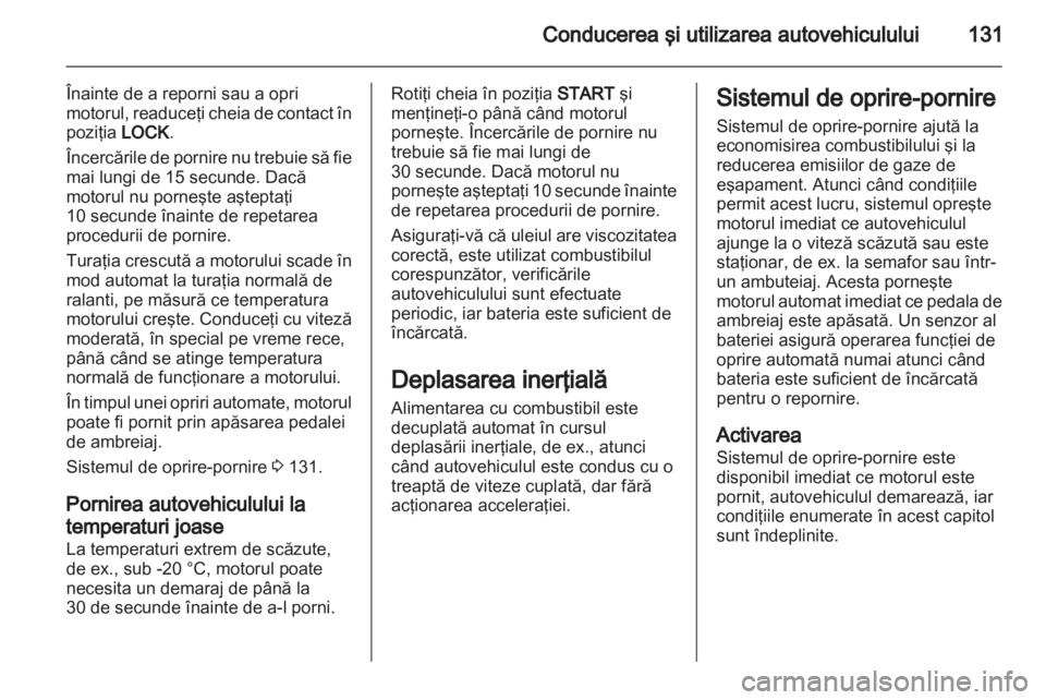 OPEL ANTARA 2013.5  Manual de utilizare (in Romanian) 