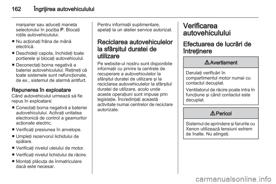 OPEL ANTARA 2013.5  Manual de utilizare (in Romanian) 