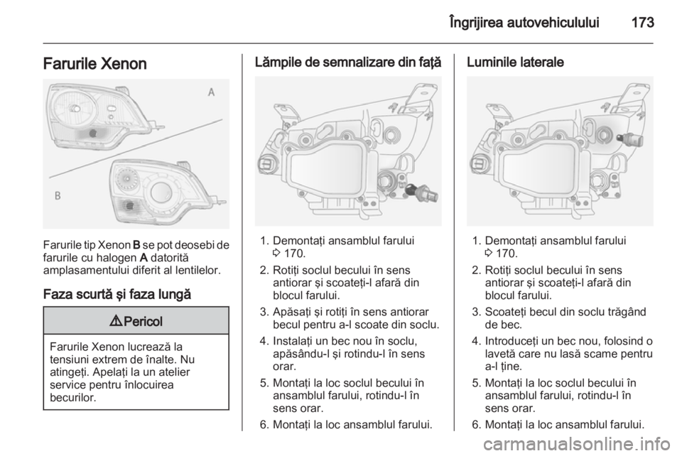 OPEL ANTARA 2013.5  Manual de utilizare (in Romanian) 