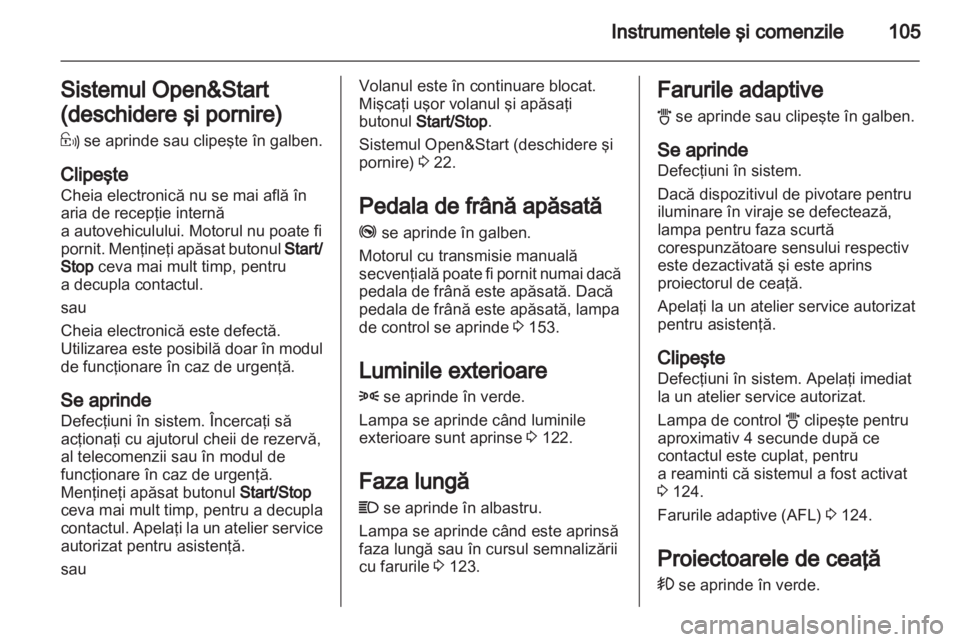 OPEL ASTRA H 2011.5  Manual de utilizare (in Romanian) 