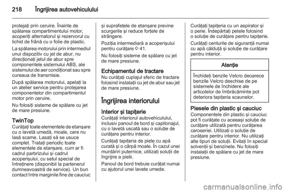 OPEL ASTRA H 2012 Manual de utilizare (in Romanian) OPEL ASTRA H 2012 Manual de utilizare (in Romanian)