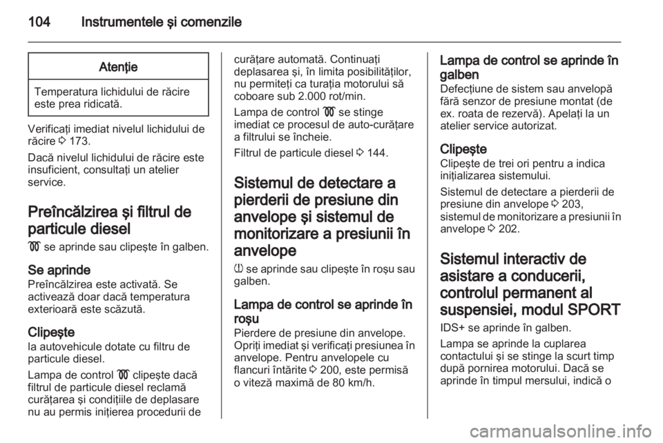 OPEL ASTRA H 2013 Manual de utilizare (in Romanian) OPEL ASTRA H 2013 Manual de utilizare (in Romanian)