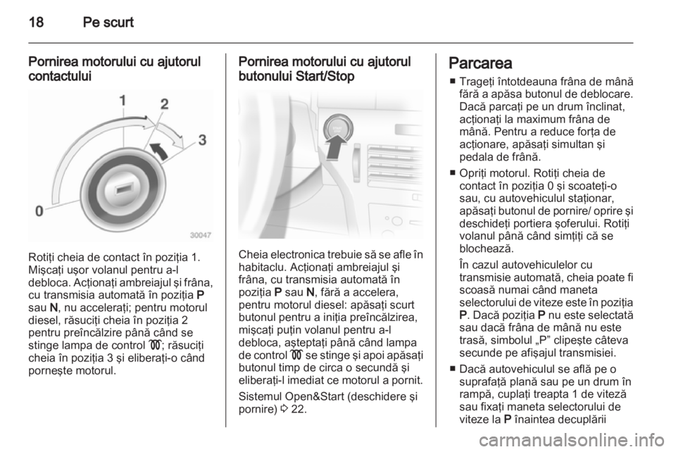 OPEL ASTRA H 2013  Manual de utilizare (in Romanian) 