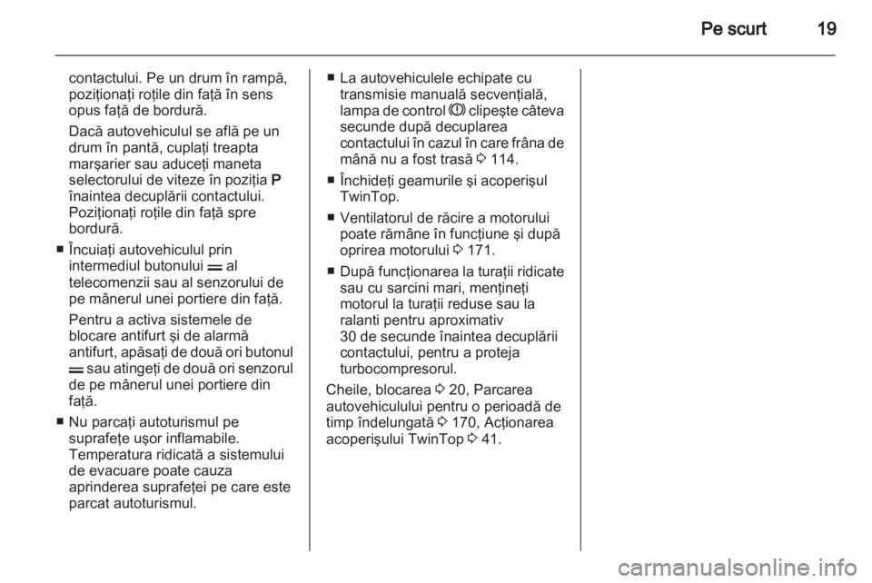 OPEL ASTRA H 2013  Manual de utilizare (in Romanian) 