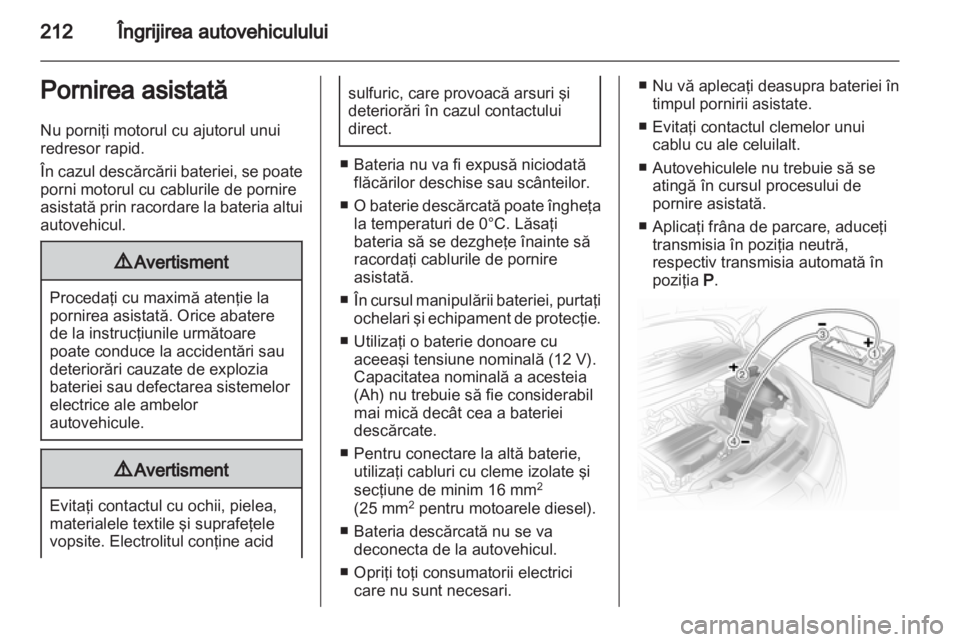 OPEL ASTRA H 2013  Manual de utilizare (in Romanian) 