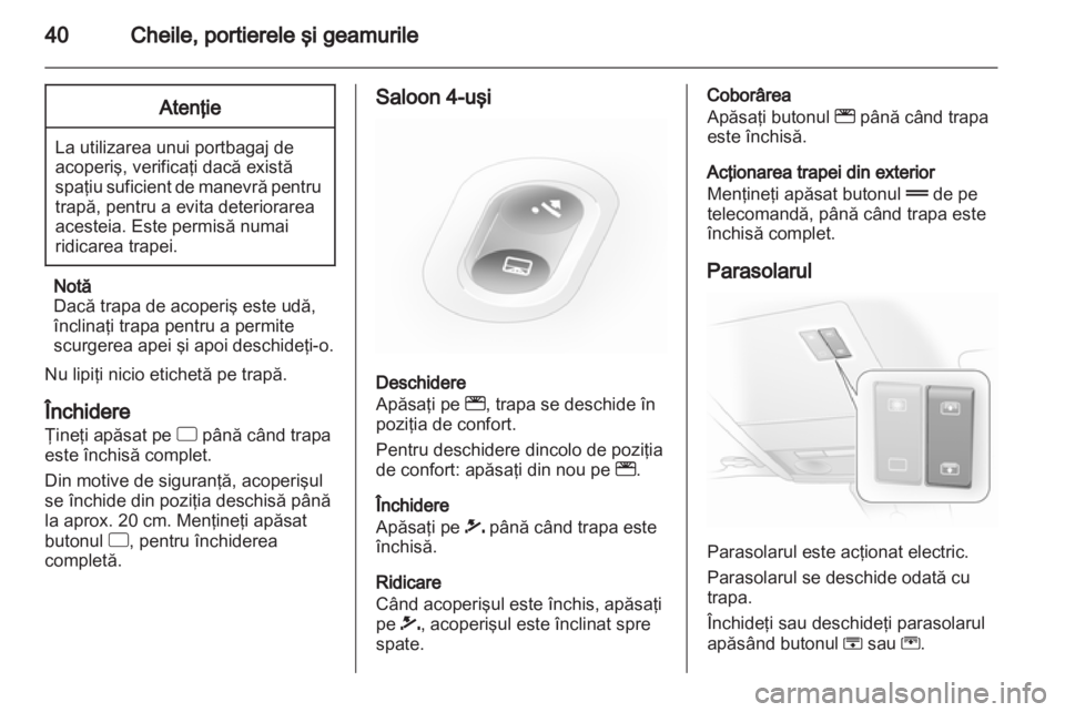 OPEL ASTRA H 2013  Manual de utilizare (in Romanian) 