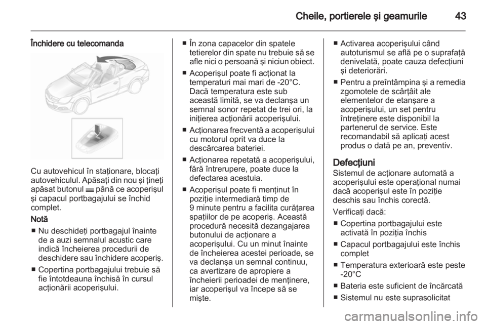 OPEL ASTRA H 2013  Manual de utilizare (in Romanian) 