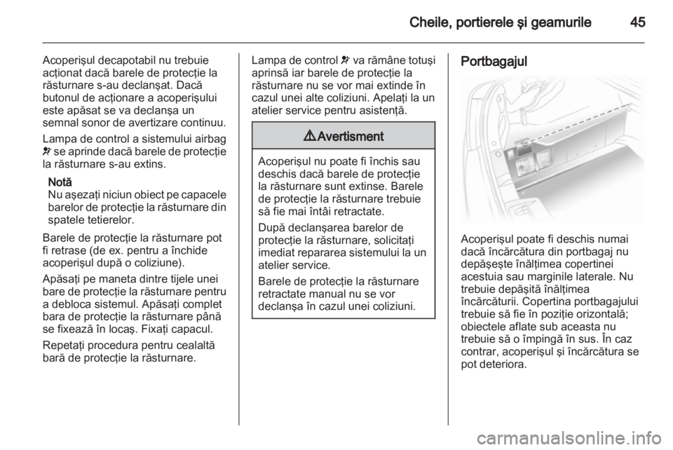 OPEL ASTRA H 2013  Manual de utilizare (in Romanian) 