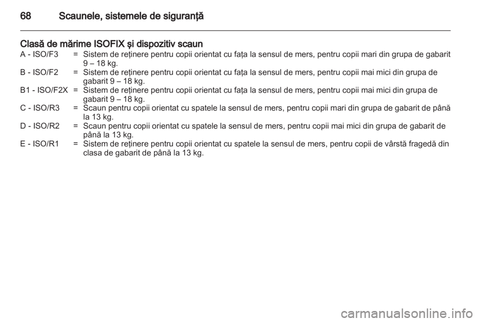 OPEL ASTRA H 2013 Manual de utilizare (in Romanian) OPEL ASTRA H 2013 Manual de utilizare (in Romanian)