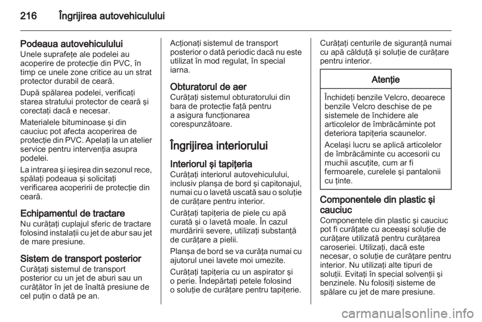 OPEL ASTRA J 2011 Manual de utilizare (in Romanian) OPEL ASTRA J 2011 Manual de utilizare (in Romanian)