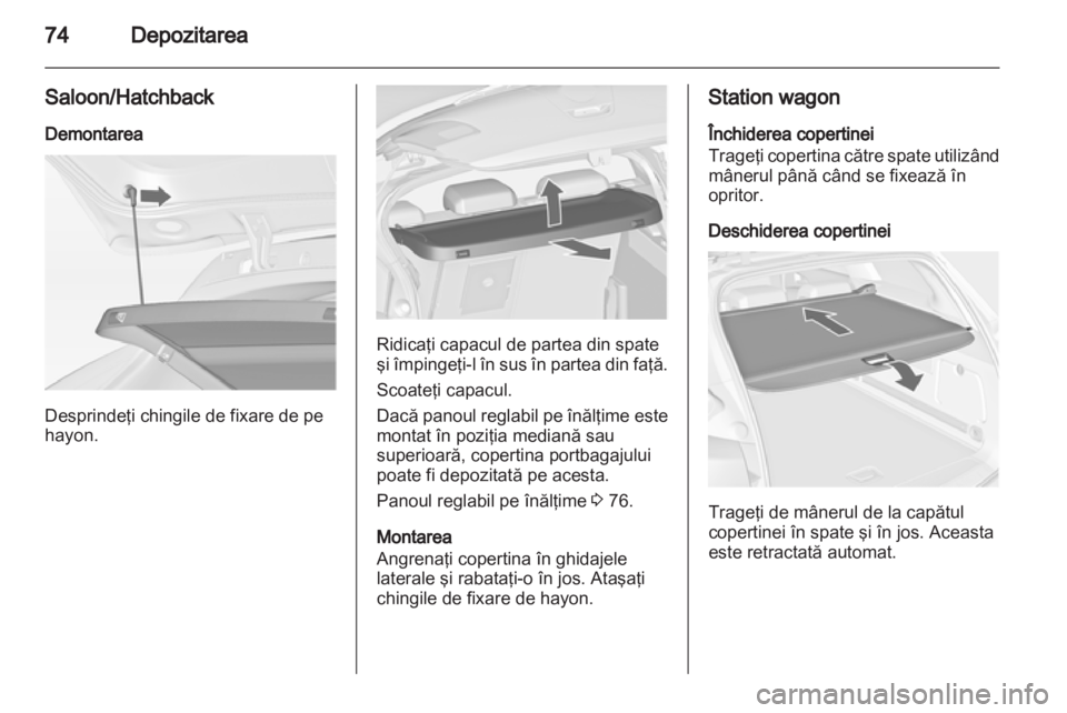 OPEL ASTRA J 2011  Manual de utilizare (in Romanian) 