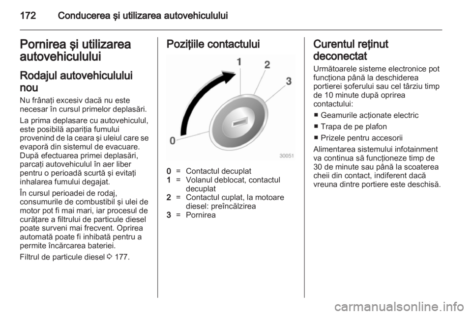 OPEL ASTRA J 2013.5  Manual de utilizare (in Romanian) 