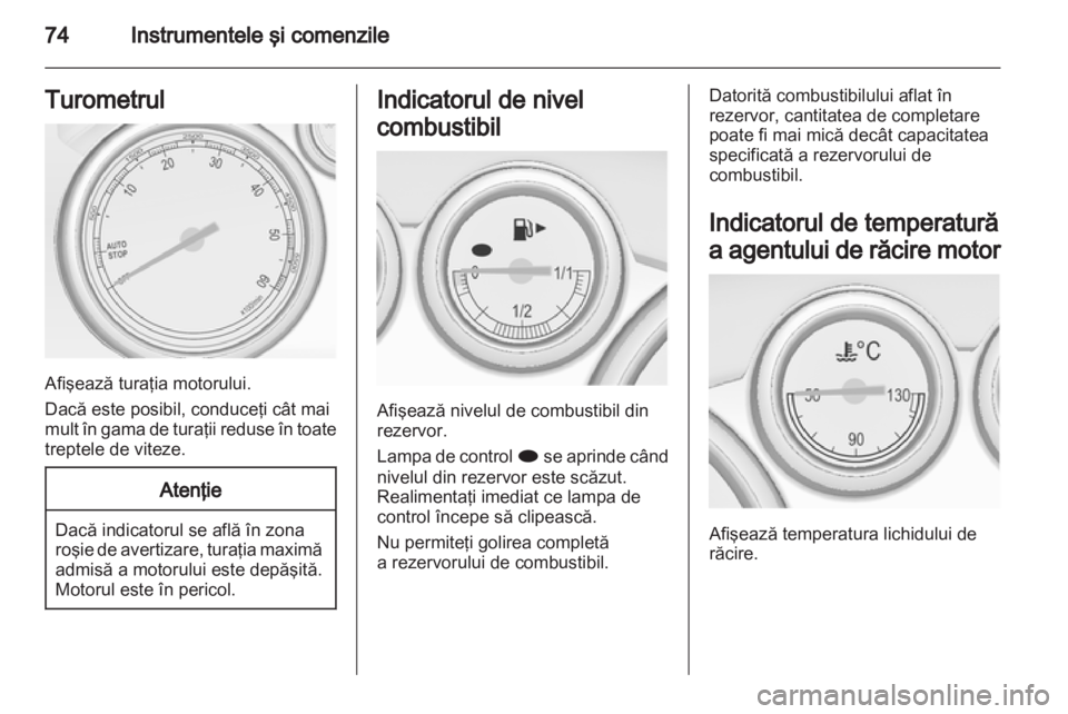 OPEL ASTRA J GTC 2012  Manual de utilizare (in Romanian) 