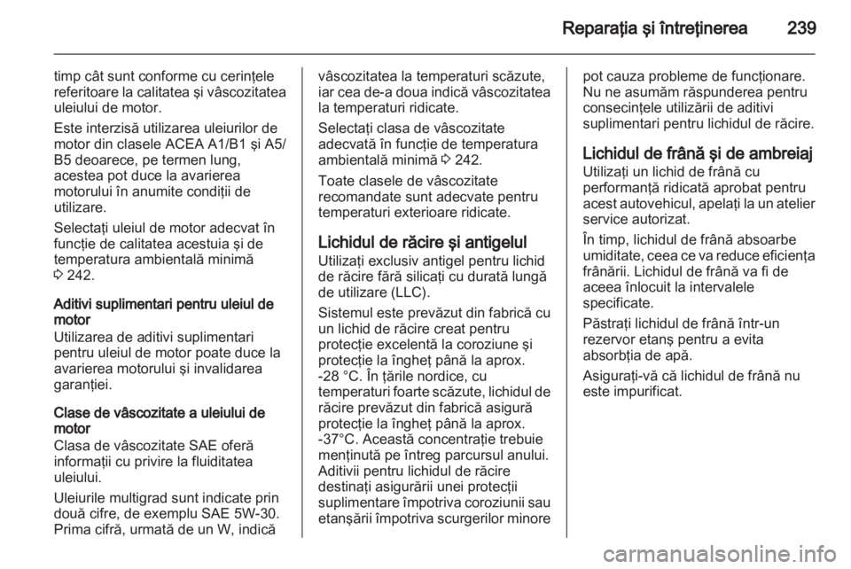 OPEL ASTRA J HB5 & ST 2012 Manual de utilizare (in Romanian) OPEL ASTRA J HB5 & ST 2012 Manual de utilizare (in Romanian)