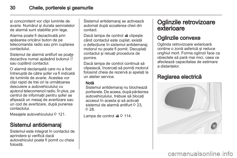 OPEL ASTRA J HB5 & ST 2012 Manual de utilizare (in Romanian) OPEL ASTRA J HB5 & ST 2012 Manual de utilizare (in Romanian)
