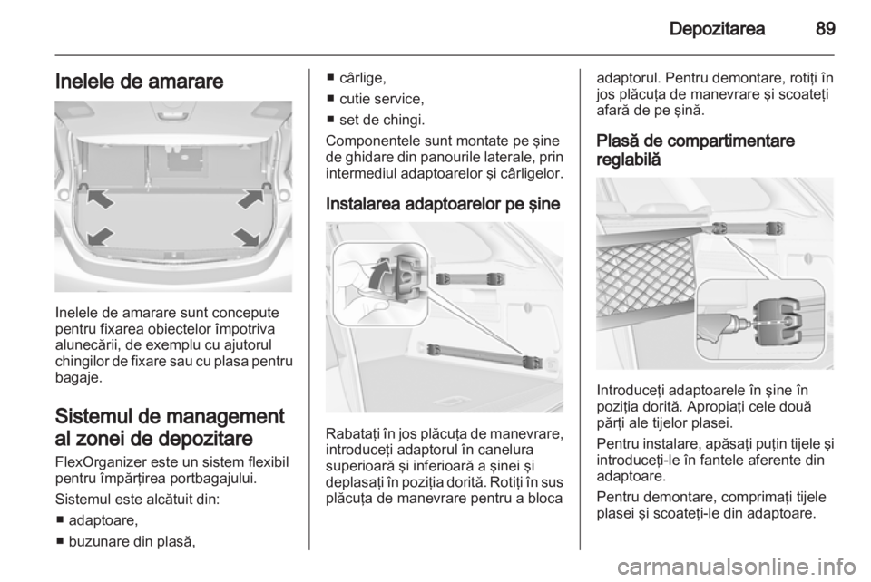 OPEL ASTRA J HB5 & ST 2012 Manual de utilizare (in Romanian) OPEL ASTRA J HB5 & ST 2012 Manual de utilizare (in Romanian)