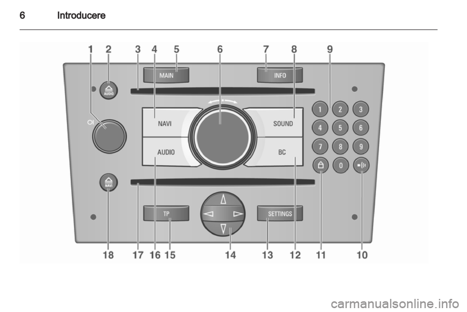 OPEL COMBO 2011  Manual pentru sistemul Infotainment (in Romanian) 