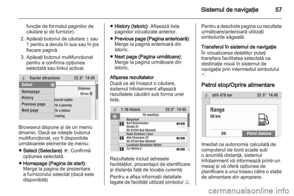 OPEL COMBO 2011  Manual pentru sistemul Infotainment (in Romanian) 