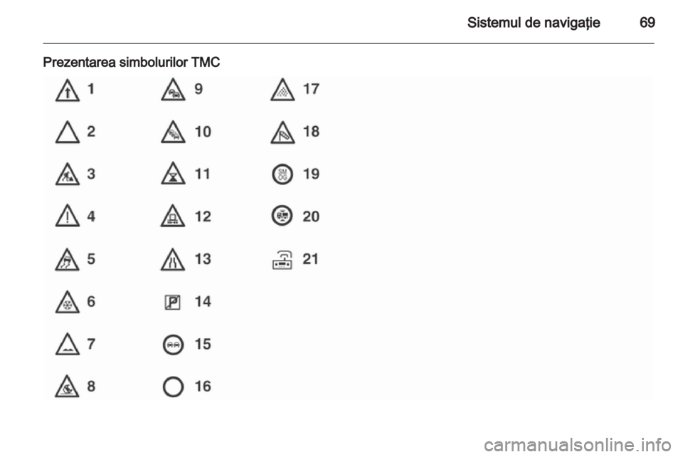 OPEL COMBO 2011 Manual pentru sistemul Infotainment (in Romanian) OPEL COMBO 2011 Manual pentru sistemul Infotainment (in Romanian)