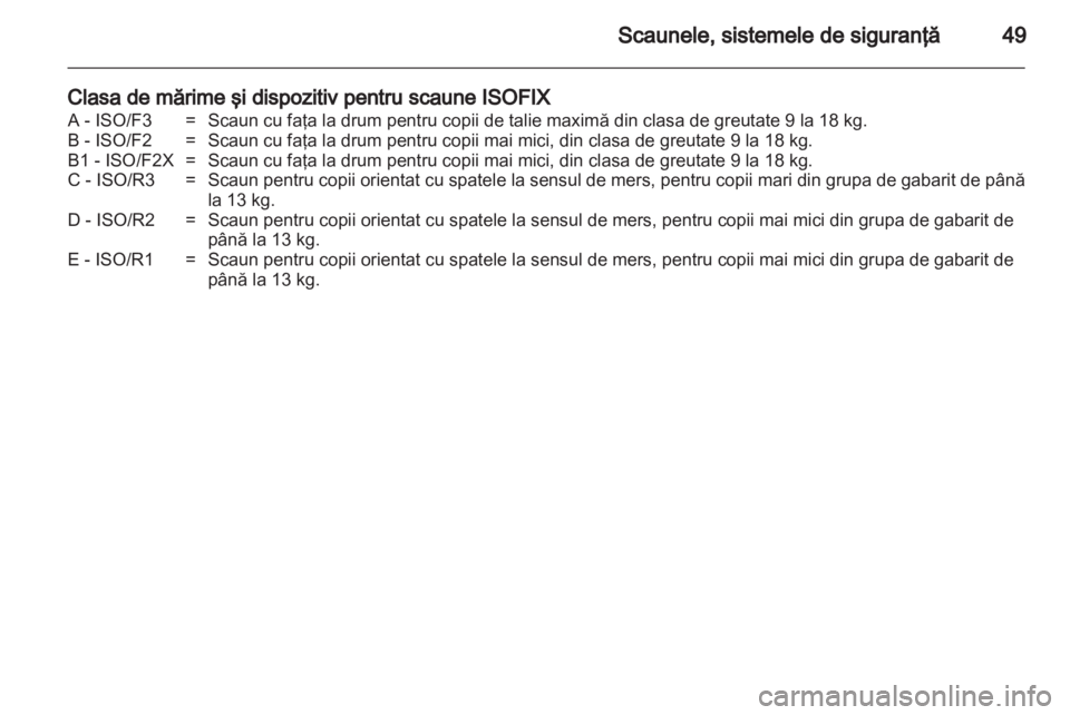 OPEL COMBO 2011 Manual de utilizare (in Romanian) OPEL COMBO 2011 Manual de utilizare (in Romanian)