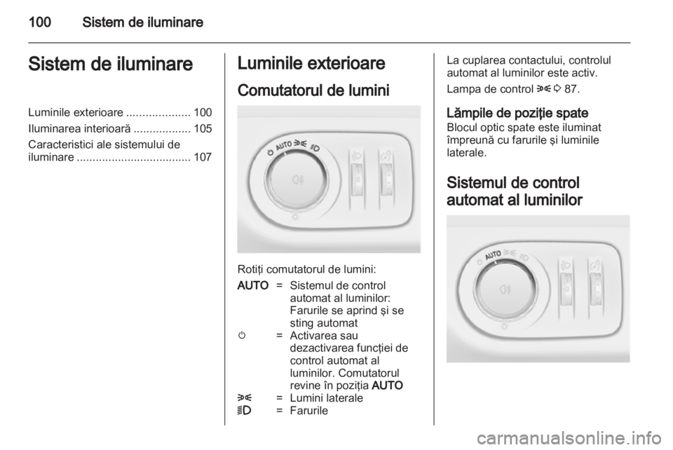 OPEL CORSA 2012 Manual de utilizare (in Romanian) OPEL CORSA 2012 Manual de utilizare (in Romanian)