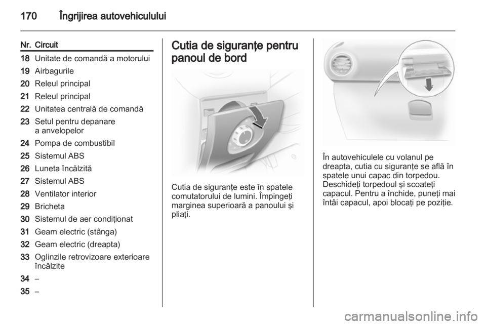 OPEL CORSA 2012 Manual de utilizare (in Romanian) OPEL CORSA 2012 Manual de utilizare (in Romanian)