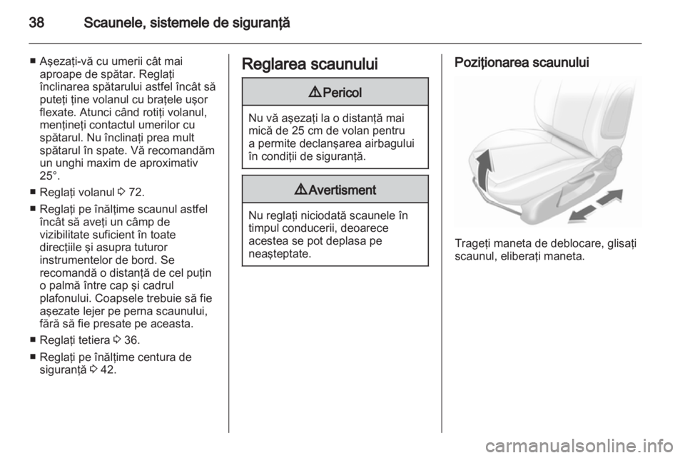 OPEL CORSA 2012 Manual de utilizare (in Romanian) OPEL CORSA 2012 Manual de utilizare (in Romanian)