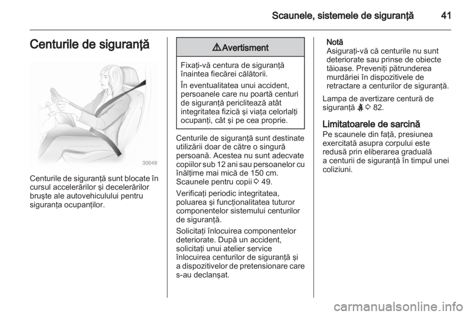 OPEL CORSA 2012 Manual de utilizare (in Romanian) OPEL CORSA 2012 Manual de utilizare (in Romanian)