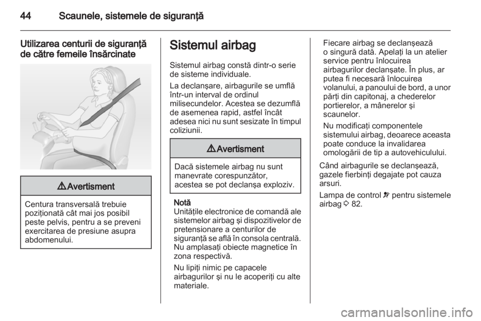 OPEL CORSA 2012  Manual de utilizare (in Romanian) 