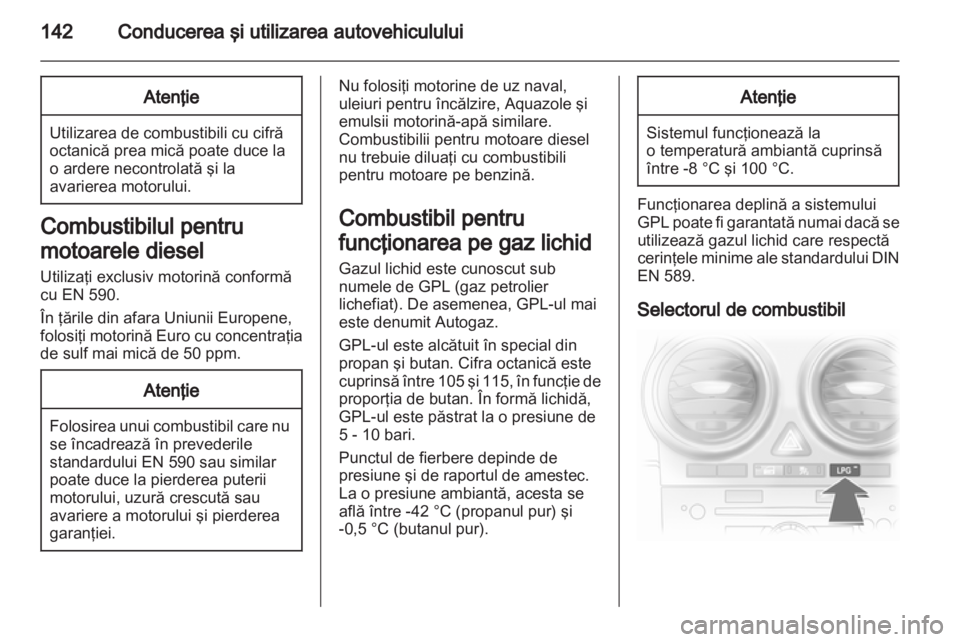 OPEL CORSA 2012.5  Manual de utilizare (in Romanian) 