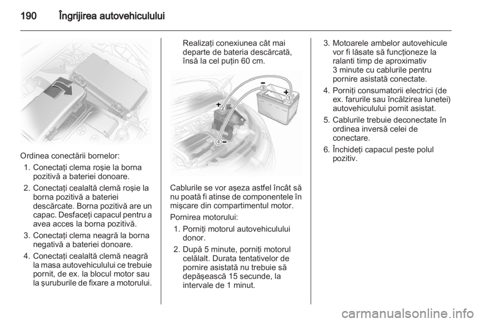 OPEL CORSA 2013  Manual de utilizare (in Romanian) 