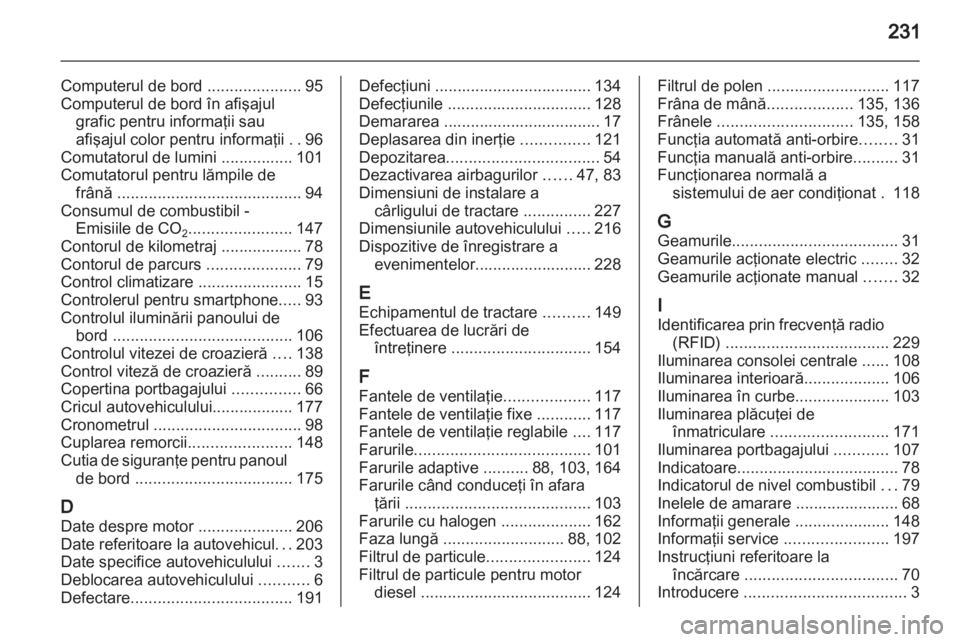 OPEL CORSA 2013  Manual de utilizare (in Romanian) 