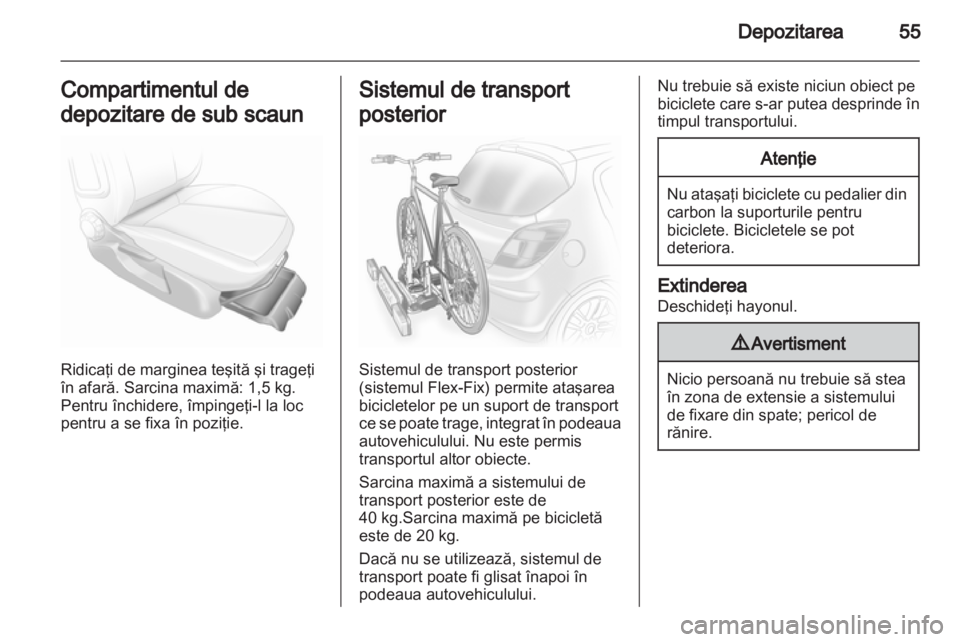 OPEL CORSA 2013 Manual de utilizare (in Romanian) OPEL CORSA 2013 Manual de utilizare (in Romanian)