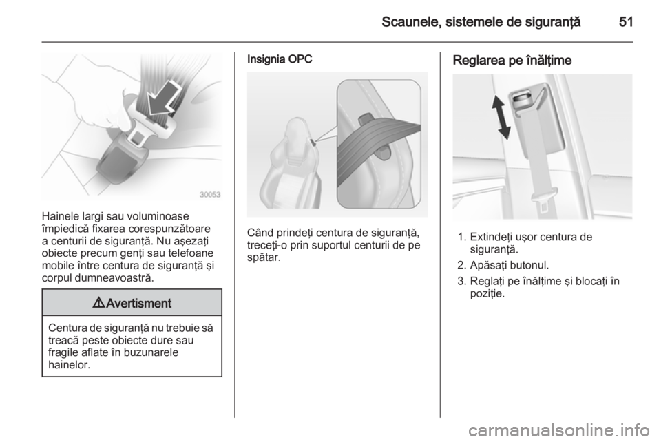 OPEL INSIGNIA 2011  Manual de utilizare (in Romanian) 