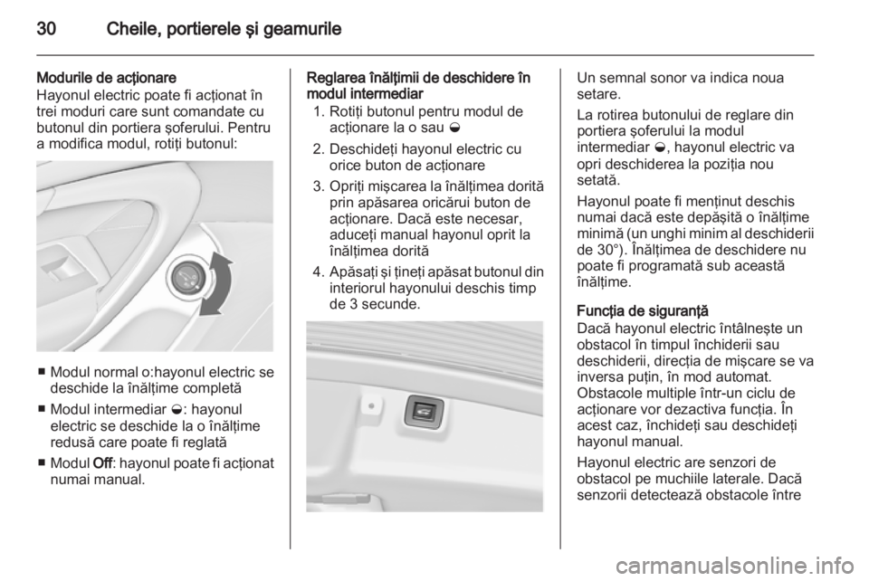 OPEL INSIGNIA 2011.5  Manual de utilizare (in Romanian) 